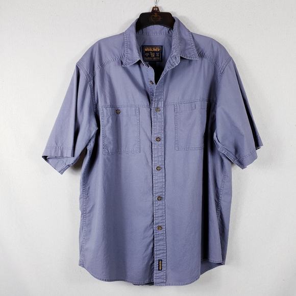 Caribou Creek Short Sleeve Button Down Shirt Bundle 100% Cotton - Picture 2 of 15